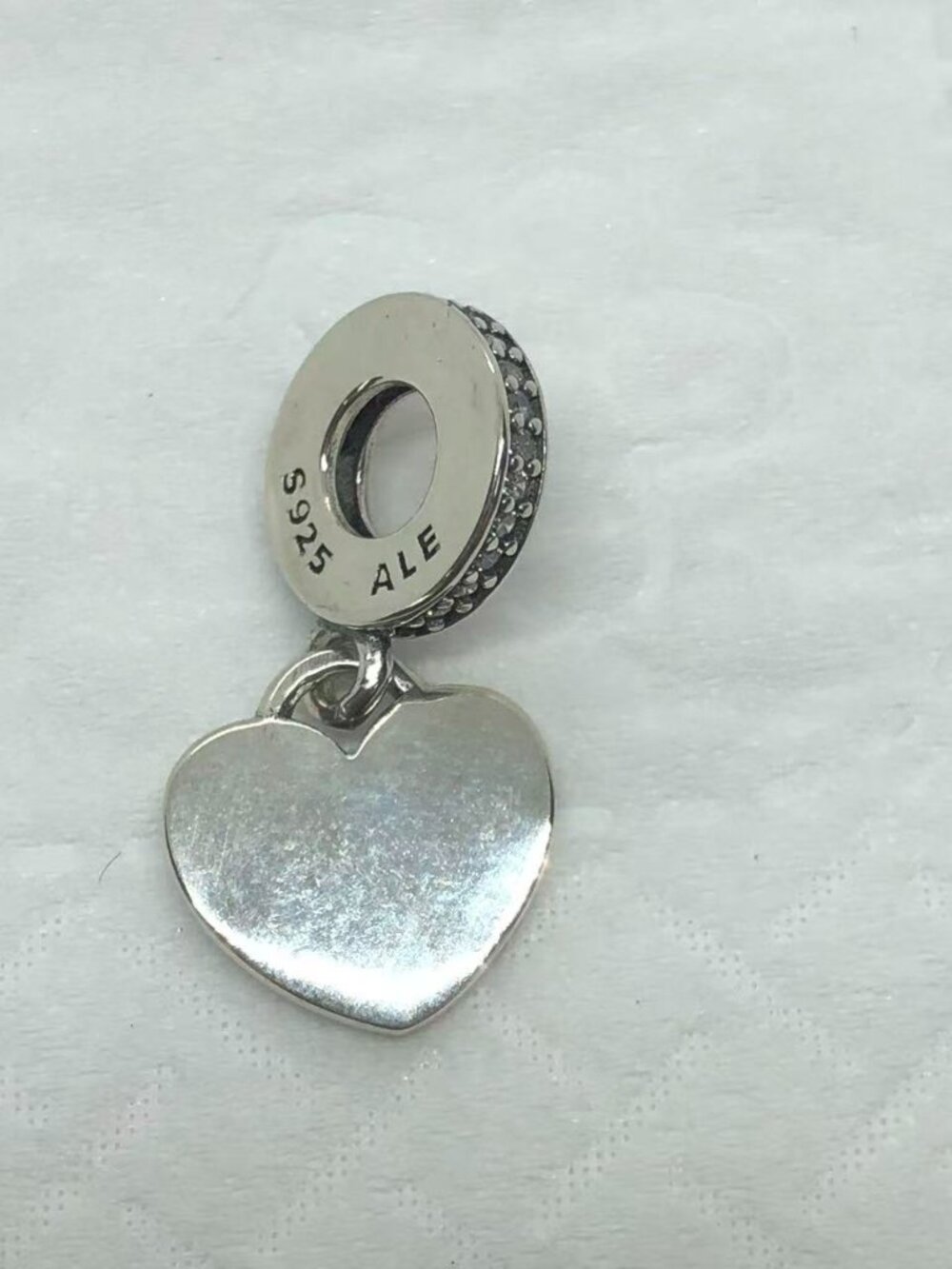 ✨ ✨Pandora Traditional Portuguese Tile Engravable Dangle Charm - Picture 2 of 3